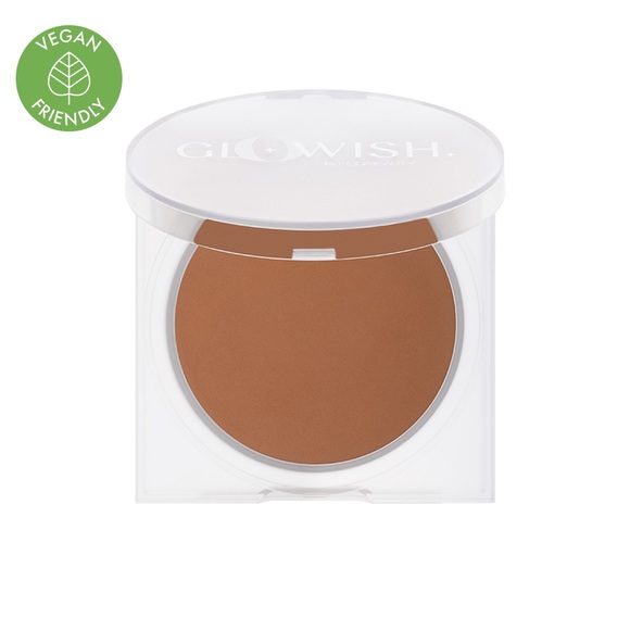 HUDA BEAUTY GloWish Luminous Pressed Powder 10 DEEP TAN - Picture 5 of 7
